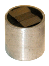 Rare Earth Two-Pole Magnet - 3/4'' Diameter Round; 36 lbs Holding Capacity - Best Tool & Supply