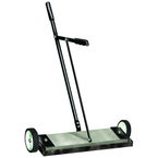 Mag-Mate - Permanent Ceramic Self Cleaning Magnetic floor and Shop sweeper. 24" wide - Best Tool & Supply