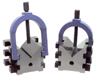 #NVB7502 - 2-1/2 x 2-3/4 x 2'' - V-Block & Clamp Set - Best Tool & Supply