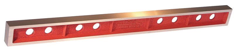 #SE48CI - 48'' Long x 1-1/2'' Wide x 3'' Thick - Tool Cast Iron Straight Edge - Best Tool & Supply