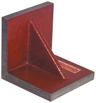 8 x 8 x 8" - Precision Ground Plain Angle Plate - Best Tool & Supply