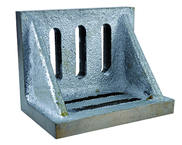 4-1/2 x 3-1/2 x 3" - Machined Webbed (Closed) End Slotted Angle Plate - Best Tool & Supply