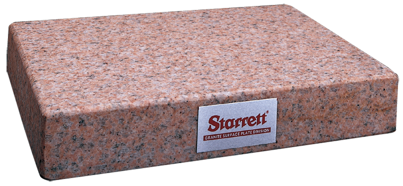 24 x 24" - Grade B 0-Ledge 4'' Thick - Granite Surface Plate - Best Tool & Supply