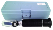 Refractometer with carring case 0-10 Brix Scale; includes case & sampler - Best Tool & Supply