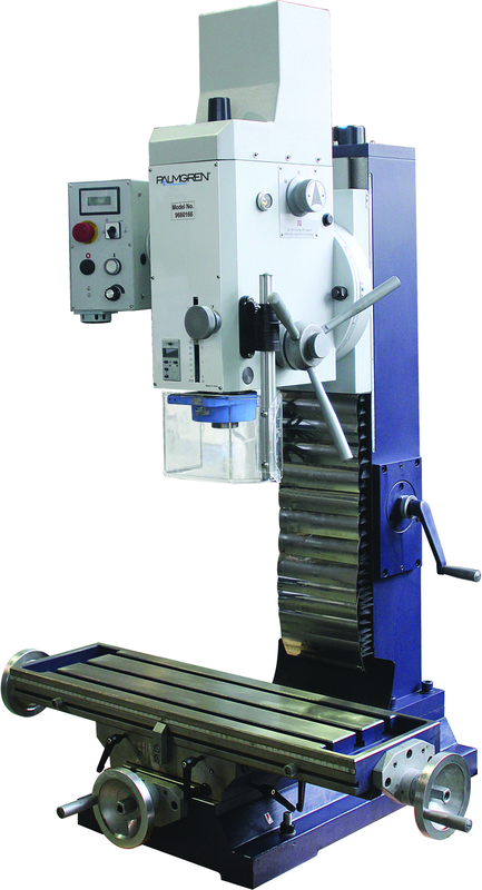 20" Gear Head Milling Machine, Variable Speed, 3HP, 240V, 1PH - Best Tool & Supply