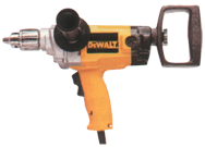 #DW130V - 9.0 No Load Amps - 0 - 550 RPM - 1/2'' Keyed Chuck - D-Handle Reversing Drill - Best Tool & Supply