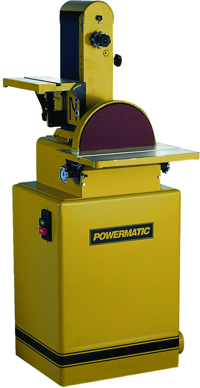 Model 31A 6" Belt and 12" Disc Floor Standing Combination Sander 1.5HP 115/230V 3PH - Best Tool & Supply