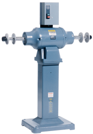 Industrial Buffer - 1454;14"; 1800 RPM; 7-1/2HP; 3PH; 208-230/460V Motor - Best Tool & Supply