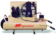 8 Gallon / Horizontal Tank; 5-1/2HP Gas Engine Air Compressor #SS3J5 5GH-WB - Best Tool & Supply