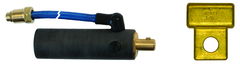 DA-1820L Dinse Machine Plug With Auxiliary Hose - Best Tool & Supply