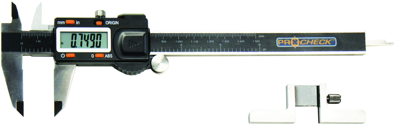 HAZ05 Absolute Digital Caliper 6" with Depth Gage - Best Tool & Supply