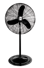 30" Pedestal Fan; 3-speed; 1/3 HP; 120V - Best Tool & Supply