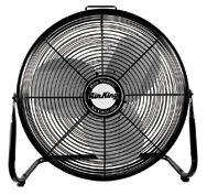 12 " Industrial Grade Floor Fans 3-speed; 1/25 HP; 120V - Best Tool & Supply