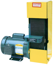 Belt Sander-with Dust Collector & Stand - #S4SV; 4 x 36'' Belt; 1/2HP; 1PH Motor - Best Tool & Supply