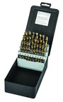 26 Pc. A - Z Letter Size Cobalt Bronze Oxide Jobber Drill Set - Best Tool & Supply