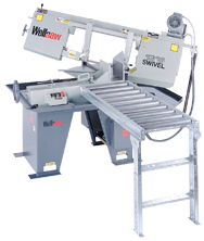 Horizontal Mitre Bandsaw - #1316S; 13 x 16'' Capacity; 3HP; 3PH; 208/230/460V Motor - Best Tool & Supply