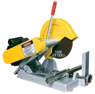 Abrasive Cut-Off Saw - #100020110; Takes 10" x 5/8 Hole Wheel (Not Included); 3HP; 1PH; 110V Motor - Best Tool & Supply