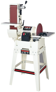 6" x 48" Belt and 12" Disc Floor Standing Combination Sander 1-1/2HP 115/230V; 1PH - Best Tool & Supply