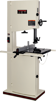 Woodworking Vertical Bandsaw-With Closed Base - #JWBS-14CS; 3/4HP; 1PH; 115/230V Motor - Best Tool & Supply