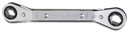 Proto® Offset Double Box Reversible Ratcheting Wrench 1/2" x 9/16" - 6 Point - Best Tool & Supply