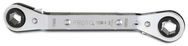 Proto® Offset Double Box Reversible Ratcheting Wrench 11 x 13 mm - 6 Point - Best Tool & Supply
