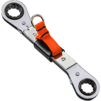 Proto® Tether-Ready Offset Double Box Reversible Ratcheting Wrench 1/4" x 5/16" - 6 Point - Best Tool & Supply