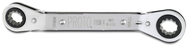 Proto® Offset Double Box Reversible Ratcheting Wrench 15 x 17 mm - 12 Point - Best Tool & Supply