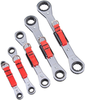 Proto® Tether-Ready 5 Piece Double Box Ratcheting Wrench Set - 6 & 12 Point - Best Tool & Supply