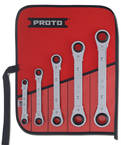 Proto® 5 Piece Metric Reversible Ratcheting Box Wrench Set - 12 Point - Best Tool & Supply