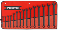 Proto® 15 Piece Black Oxide Metric Combination ASD Wrench Set - 12 Point - Best Tool & Supply