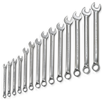 Proto® 14 Piece Full Polish Antislip Metric Combination Wrench Set - 12 Point - Best Tool & Supply