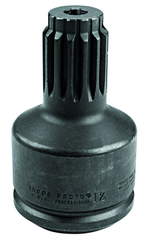Proto® Impact Drive Adapter 1-1/2" F x #5 Spline M - Best Tool & Supply