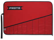 Proto® Red Canvas Tool Roll 10 Piece - Best Tool & Supply