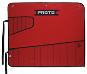 Proto® Red Canvas 18-Pocket Tool Roll - Best Tool & Supply