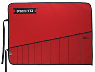 Proto® Red Canvas 11-Pocket Tool Roll - Best Tool & Supply