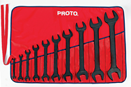 Proto® 10 Piece Black Oxide Open-End Wrench Set - Best Tool & Supply