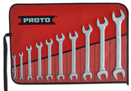 Proto® 10 Piece Satin Open-End Wrench Set - Best Tool & Supply