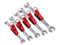 Proto® Tether-Ready 5 Piece Metric Double End Flare Nut Wrench Set - 6 Point - Best Tool & Supply