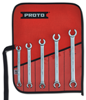 Proto® 5 Piece Metric Double End Flare Nut Wrench Set - 6 Point - Best Tool & Supply