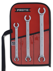 Proto® 3 Piece Double End Flare Nut Wrench Set - 12 Point - Best Tool & Supply