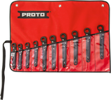 Proto® 10 Piece Metric Ratcheting Flare Nut Wrench Set - Best Tool & Supply