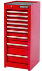 Proto® 440SS Side Cabinet - 9 Drawer, Red - Best Tool & Supply