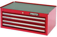 Proto® 440SS Intermediate Chest - 4 Drawer, Red - Best Tool & Supply