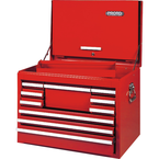 Proto® 440SS 27" Top Chest with Drop Front - 10 Drawer, Red - Best Tool & Supply