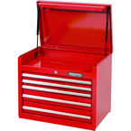 Proto® 440SS 27" Top Chest - 5 Drawer, Red - Best Tool & Supply