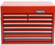 Proto® 440SS 27" Top Chest - 8 Drawer, Red - Best Tool & Supply