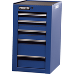 Proto® 450HS Side Cabinet - 5 Drawer, Blue - Best Tool & Supply