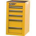 Proto® 450HS Side Cabinet - 5 Drawer, Yellow - Best Tool & Supply