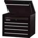 Proto® 450HS 34" Top Chest - 4 Drawer, Black - Best Tool & Supply