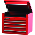 Proto® 450HS 34" Top Chest - 4 Drawer, Red - Best Tool & Supply